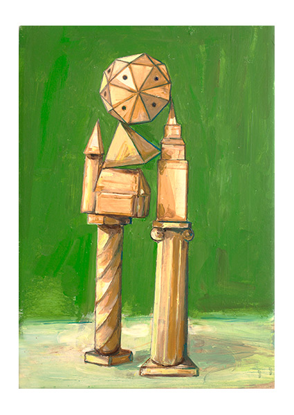 Goudschat / Treasure. 50 x 35 cm, 2023