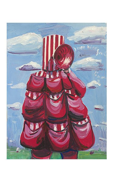 Sketch for Min of Meer / More or Less, 40 x 30 cm, 2023