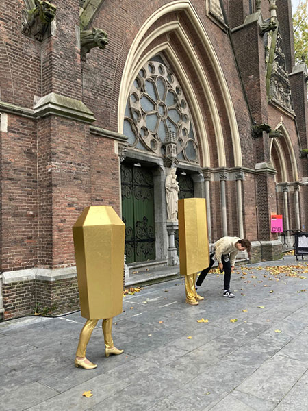 Holy Rocks, collaboration with Guda Koster, during the Dutch Design Week, Eindhoven, 2021