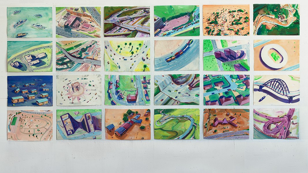 Iedereen, Alles, Altijd, Overal / Everyone, Everything, Always/Everywhere
24 works 56 x 38 cm each, 2025