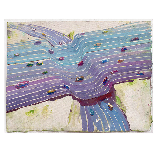 Iedereen, Alles, Altijd, Overal / Everyone, Everything, Always/Everywhere#40 38,5 x 28 cm, 2024