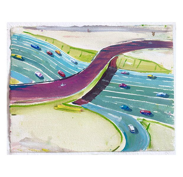 Iedereen, Alles, Altijd, Overal / Everyone, Everything, Always/Everywhere#48 38,5 x 28 cm, 2024