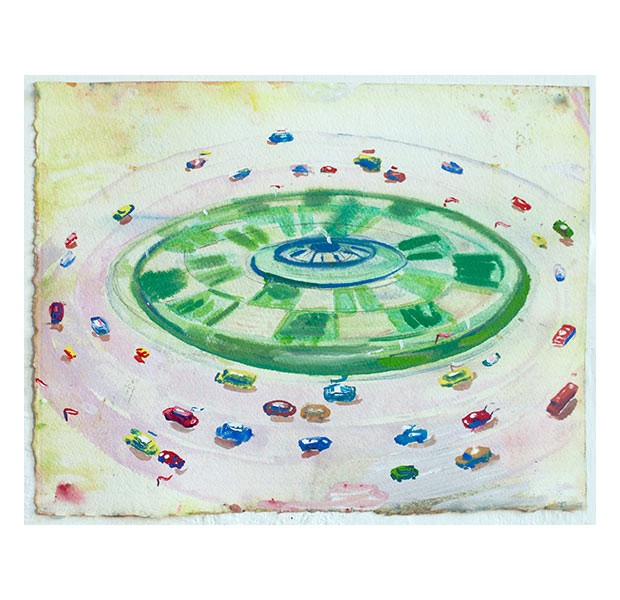 Iedereen, Alles, Altijd, Overal / Everyone, Everything, Always/Everywhere#51
38,5 x 28 cm, 2024