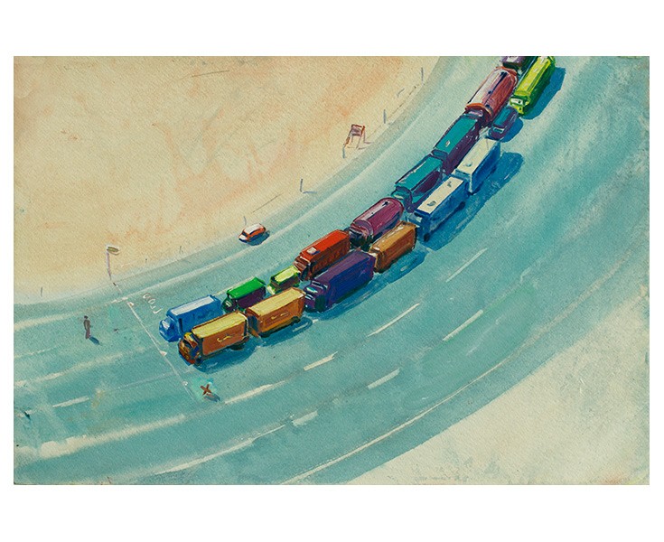 Iedereen, Alles, Altijd, Overal / Everyone, Everything, Always/Everywhere#74
56 x 38 cm, 2025