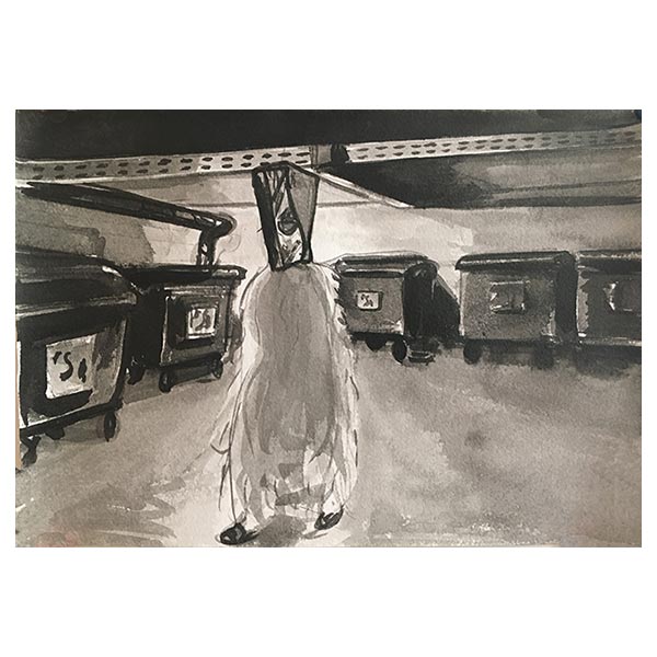 Going Underground, 30 x 21 cm, 2022