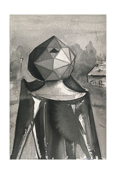 Oase, 28 x 19,5 cm, 2022