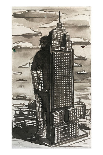 De Maakbare Wereld/ The Imagined World, 44 x 24,5 cm, 2021